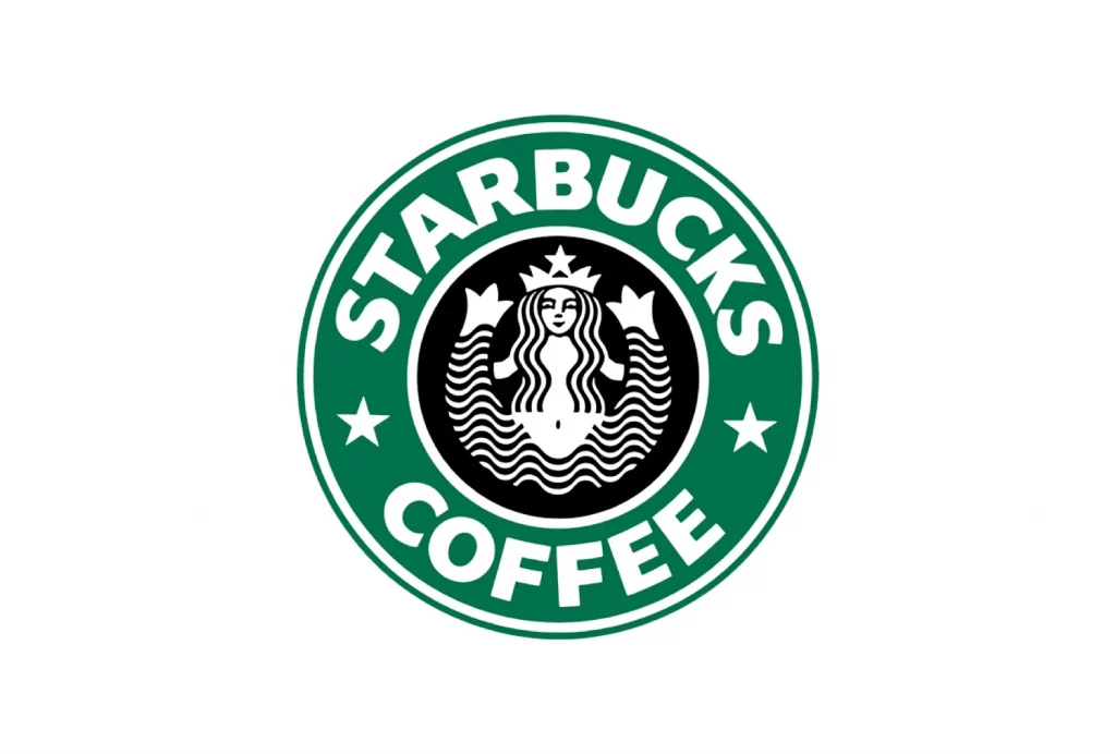 Histoire logo Starbucks 1987 agence Buzznative
