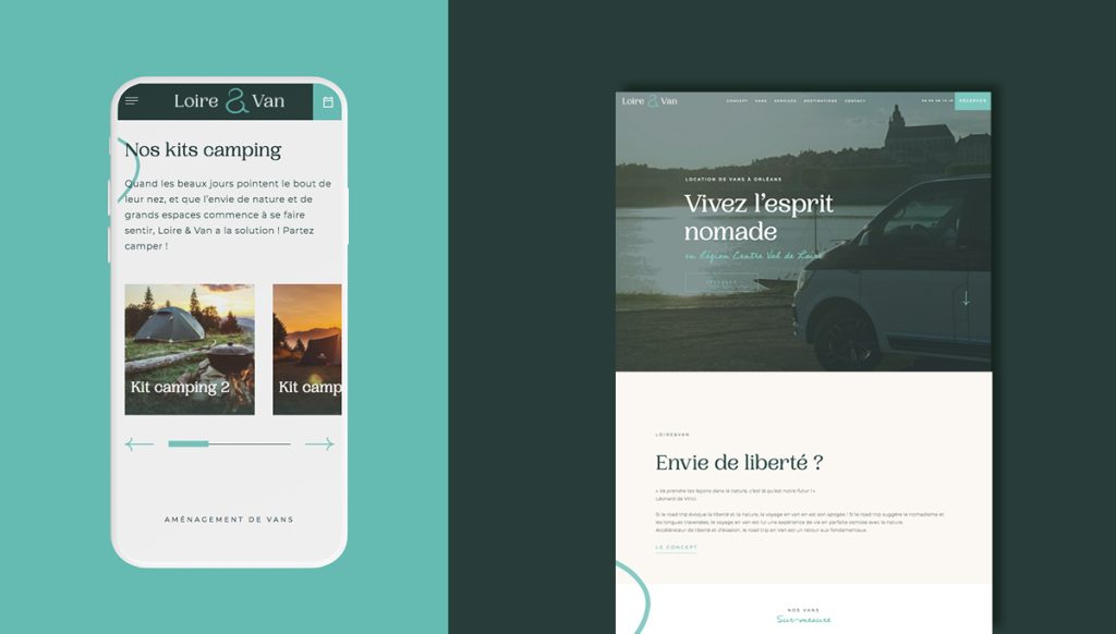 loire-et-van-creation-site-responsiveweb-par-agence-communication-digital-buzznative-paris-orleans bonnes pratiques webdesign site web performant