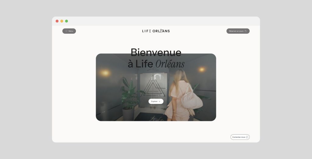 Life Studio - Un site web qui bouge - Buzznative